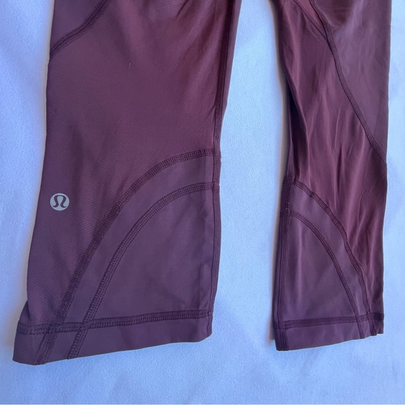 lululemon athletica Burgundy Leggings - Picture 4 of 9